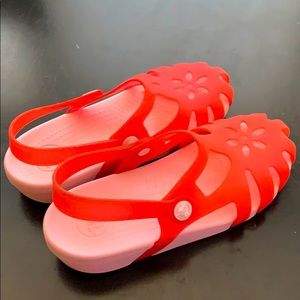 Girls Sz3 Crocs “Carlie”